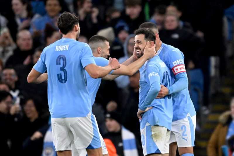     Manchester City vs Newcastle United 2-0: Dua gol Bernardo Silva membawa The Citizens lolos ke semifinal Piala FA (@emiratesfacup / x.com)