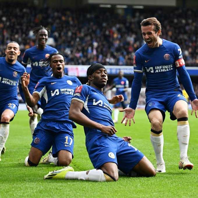     Chelsea vs Leicester City 4-2: The Blues lolos ke semifinal Piala FA (@Theemiratesfacup / x.com)