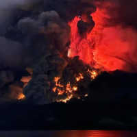 Gunung Ruang Meletus, PVMBG Rilis Peringatan Bahaya Tsunami