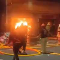 Polisi Ungkap Karyawan Saudara Frame Sempat Semprot Bensin Sebelum Ruko Terbakar