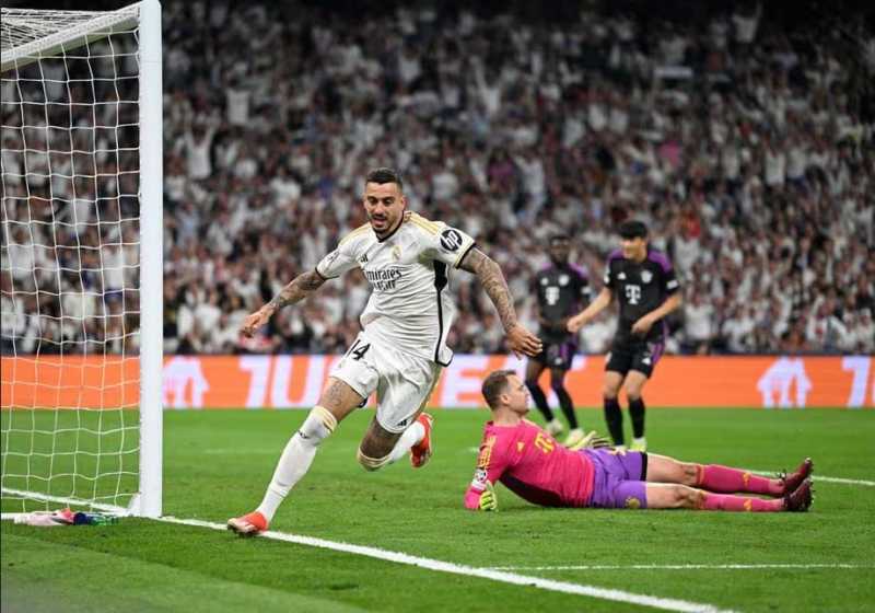     Real Madrid vs Bayern Munchen 2-1: Joselu menjadi bintang kemenangan bagi Real Madrid usai mencetak dua gol untuk membuat Loas Blancos berbalik unggul 2-1 (UEFA.com)