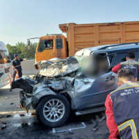 Kecelakaan Maut di Tol Binjai: Pajero Seruduk Tronton, 5 Tewas