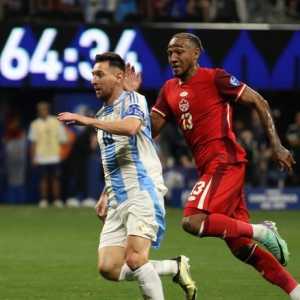 Copa America 2024: Argentina Hajar Kanada, Messi Cetak Rekor