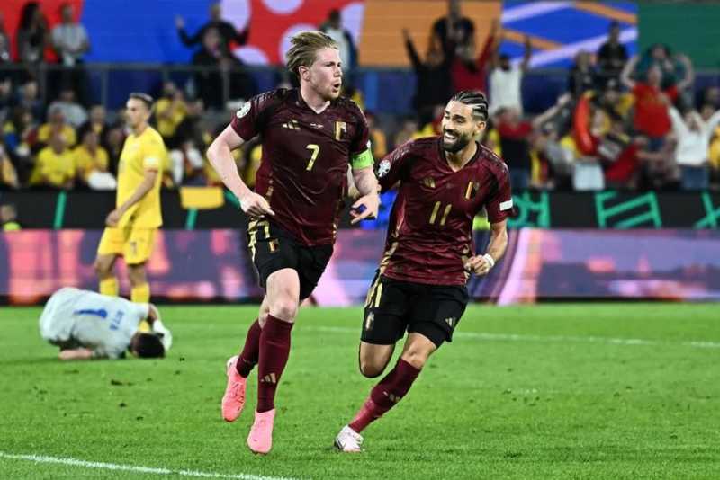     Belgia vs Rumania 0-2: Kevin De Bruyne mencetak satu gol dan menghidupkan peluang Belgia lolos 16 besar (uefa.com)