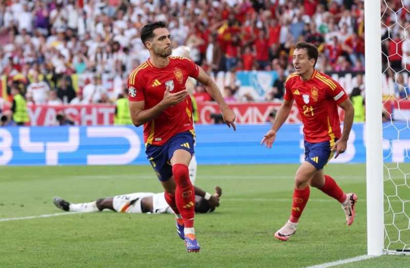     Spanyol vs Jerman 2-1: Mikel Merino mencetak gol kemenangan La Furia Roja di menit ke 119 dan menyingkirkan Jerman dari Euro 2024 (uefa.com)