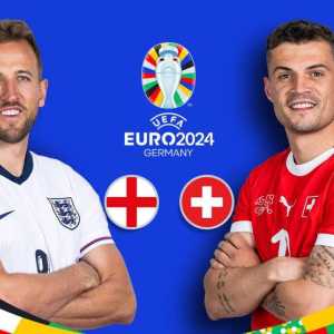 Inggris vs Swiss di 8 Besar Euro 2024: Head to Head, Statistik, Prediksi Line Up