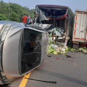 Deretan Kecelakaan di Jalur Maut Tol Cipularang: Istri Saipul Jamil Tewas