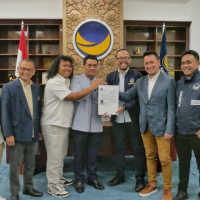 Nasdem Usung Duet Riza Patria dan Komika Marshel Widianto di Pilkada Tangsel 2024