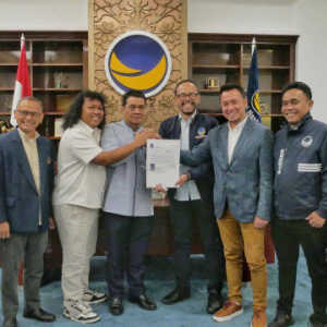 Nasdem Usung Duet Riza Patria dan Komika Marshel Widianto di Pilkada Tangsel 2024