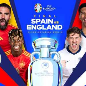 Spanyol vs Inggris: Perjalanan ke Final, Head to Head, Prediksi Skor, Susunan Pemain