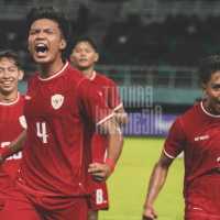 Piala AFF U-19: Indonesia vs Filipina 6-0, Jens Raven Bikin Gol Debut