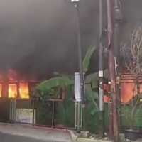 SDN Pondok Bambu 01 Pagi Kebakaran, Belasan Ruang Kelas Hangus