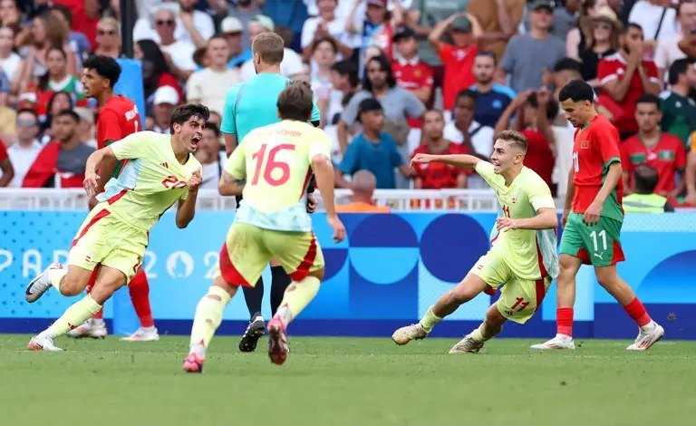     Maroko vs Spanyol 1-2: Juanlu Sanchez mencetak gol kemenangan La Furia Roja (FIFA.com)