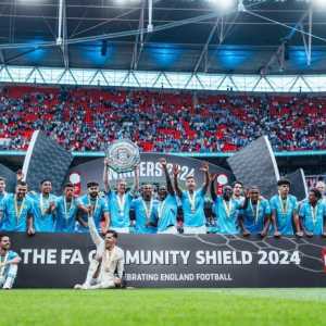 Menang Adu Penalti Kontra Man United, Manchester City Juara Community Shield 2024