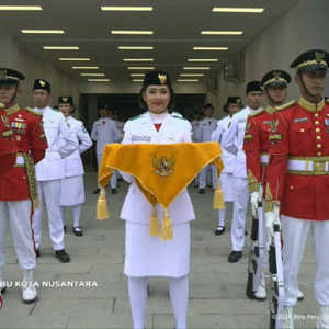 Jawaban BPIP Soal Pergantian Pembawa Baki Paskibraka dari Maulia ke Livenia