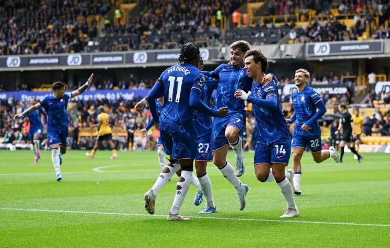     Wolverhampton Wanderers vs Chelsea 2-6: Joao Felix mencetak gol pertamanya usai bergabung dengan The Blues (premierleague.com)