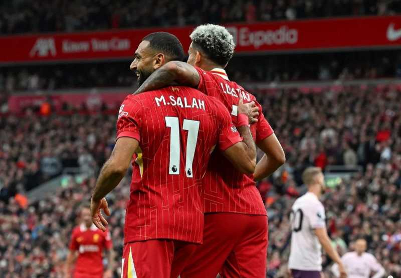     Liverpool vs Brentford 2-0: Mo Salah dan Luis Diaz mencetak gol kemenangan bagi Liverpool (premierleague.com)