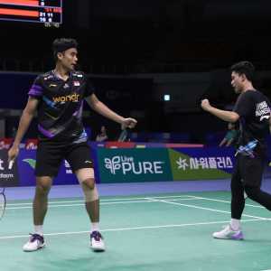 Sikat Unggulan 1, Leo-Bagas Juara Korea Open 2024
