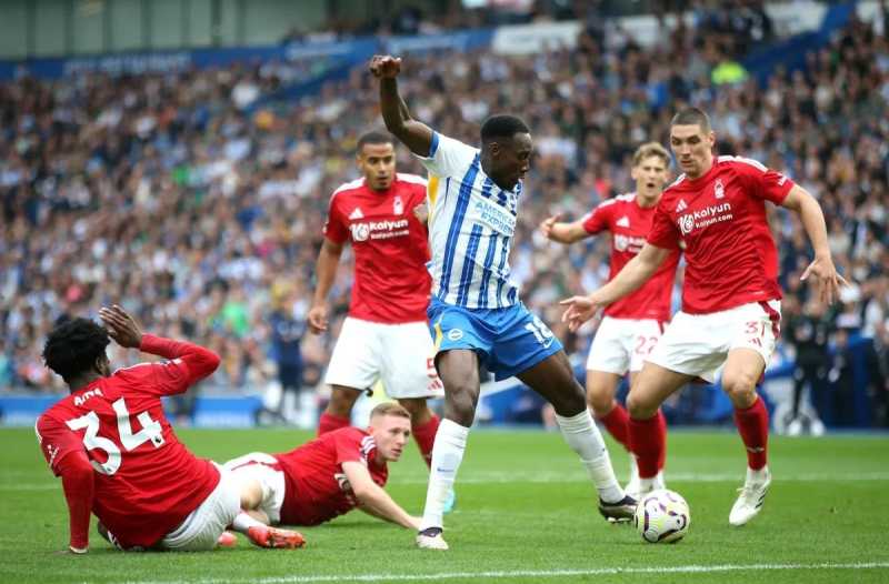     Brighton & Hove Albion vs Nottingham Forest 2-2 (premierleague.com)