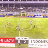 Babak I Timnas U-20 Indonesia vs Timor Leste 2-0: Jens Raven dan Afrisal Cetak Gol