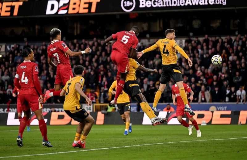     Wolverhampton Wanderers vs Liverpool: Ibrahima Konate mencetak gol pertama saat The Reds menang 2-1 atas Wolves (premierleague.com)