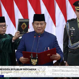 Prabowo-Gibran Resmi Jadi Presiden dan Wapres Periode 2024-2029