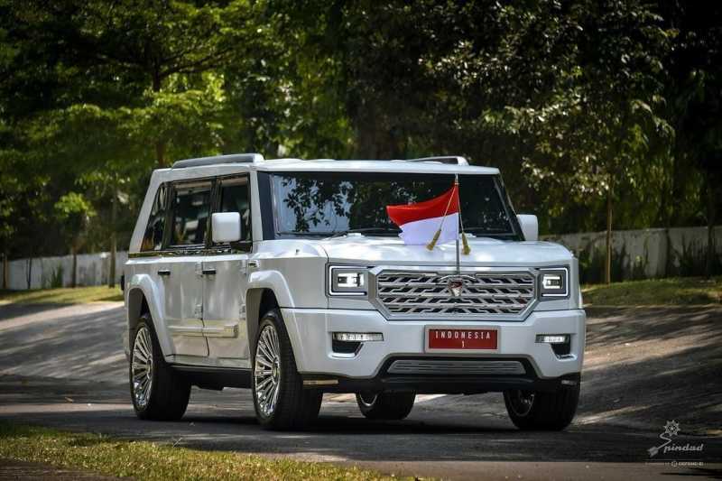     MV3 Garuda Limousine mobil gahar buatan Pindad