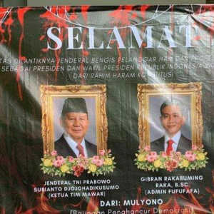 Kronologi BEM FISIP Unair Dibekukan Gegara Karangan Bunga "Satire" ke Prabowo-Gibran