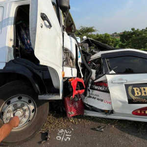 Awal Kecelakaan Maut Kru TV One: Mobil Dihajar Truk dari Belakang, Sopir Microsleep