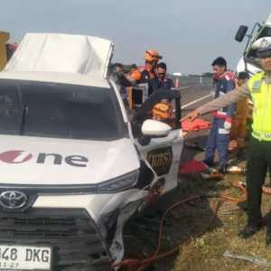 Rombongan Kru TV One Kecelakaan Maut di Tol Pemalang, 3 Tewas