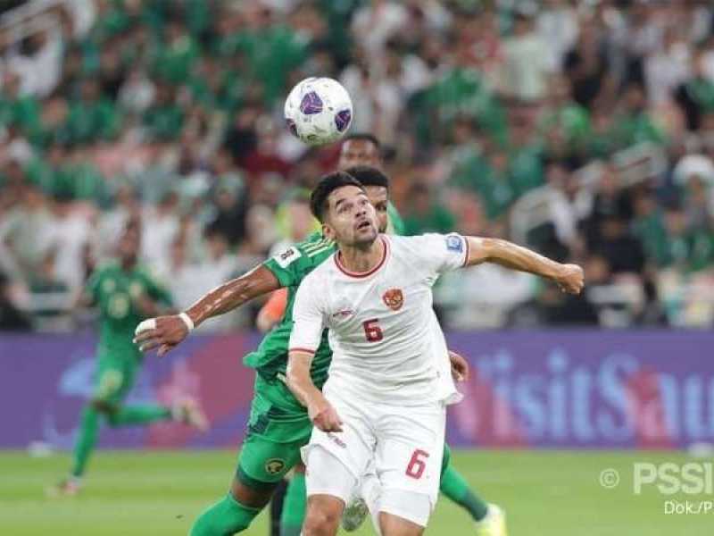 Jadwal Kualifikasi Piala Dunia 2026 Indonesia vs Arab Saudi Kapan, Jam