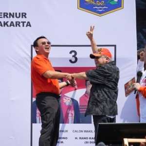 Ahok Bersyukur Ahoker dan Anak Abah Bersatu Dukung Pramono-Rano