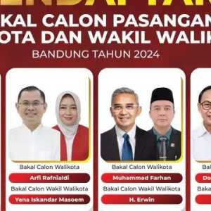 4 Calon Wali Kota Bandung 2024: Simak Profilnya