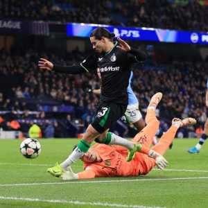 Hasil Liga Champions: Man City Merana, Arsenal Hajar Sporting, Barcelona Pesta Gol