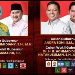 Quick Count Charta Politika 100 Persen Pilgub Banten: Andra Soni Tumbangkan Airin