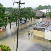 Hujan Deras, 5 RT di Jaksel Banjir Hingga 80 Cm