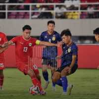 Indonesia vs Laos Imbang dalam Drama 6 Gol, Marselino Kartu Merah