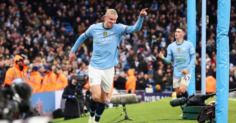     Manchester City vs West Ham United: Erling Haaland mencetak brace saat Man City menang telak atas The Hammers (premierleague.com)