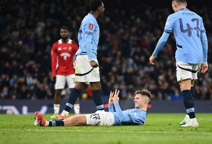     Manchester City vs Salford City: James McAtee mencetak hattrick saat Man City menang telak 8-0 atas Salford dan lolos ke putaran 4 FA Cup (@faemiratescup / x.com)