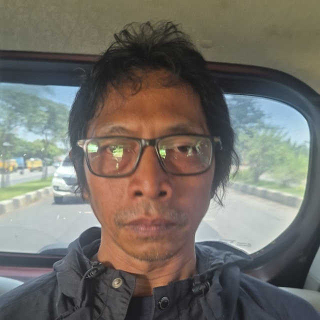     Penampakan Nanang "Gimbal" saat ditangkap terkait kasus pembunuhan aktor Sandy Permana (ist)