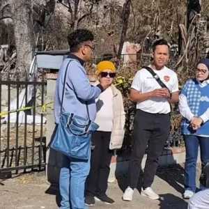 Anggota DPR Uya Kuya Diusir Warga LA Usai Buat Konten di Depan Rumah Korban Kebakaran