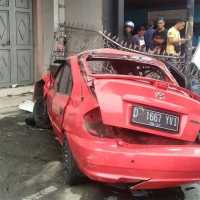 Video CCTV Momen Kecelakaan Maut Jatinangor, Mobil Hyundai Terbang Hantam Jukir BRI