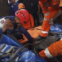 Identitas 10 Korban Kecelakaan Maut Mobil Tertimpa Truk Bermuatan Batu di Sukabumi