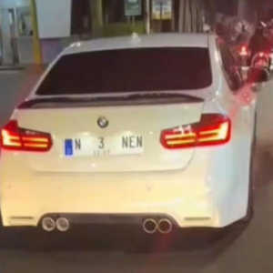 Viral Pengemudi BMW di Malang Pakai Nopol N 3 NEN, Langsung Diamankan Polisi