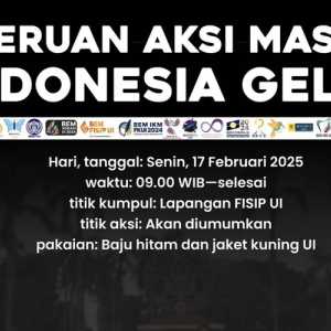 BEM UI Akan Demo 'Indonesia Gelap' di Depan Istana Merdeka, Ini 5 Tuntutannya