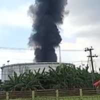 Kilang Minyak Pertamina di Cilacap Kebakaran, Api Lahap Tangki Pertalite