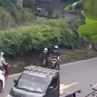 Patwal Diduga Tendang Pemotor di Puncak Bogor, Polisi Sebut Senggolan