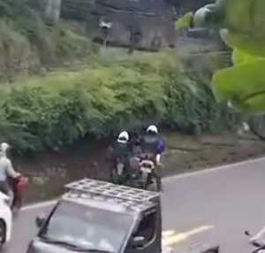 Patwal Diduga Tendang Pemotor di Puncak Bogor, Polisi Sebut Senggolan