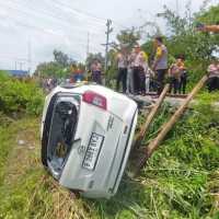 Daihatsu Sigra Tertabrak KA Batara di Sukoharjo, 4 Pemudik Asal Jakarta Tewas