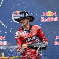 Hasil MotoGP Amerika 2025: Marquez Crash, Peco Bagnaia Juara